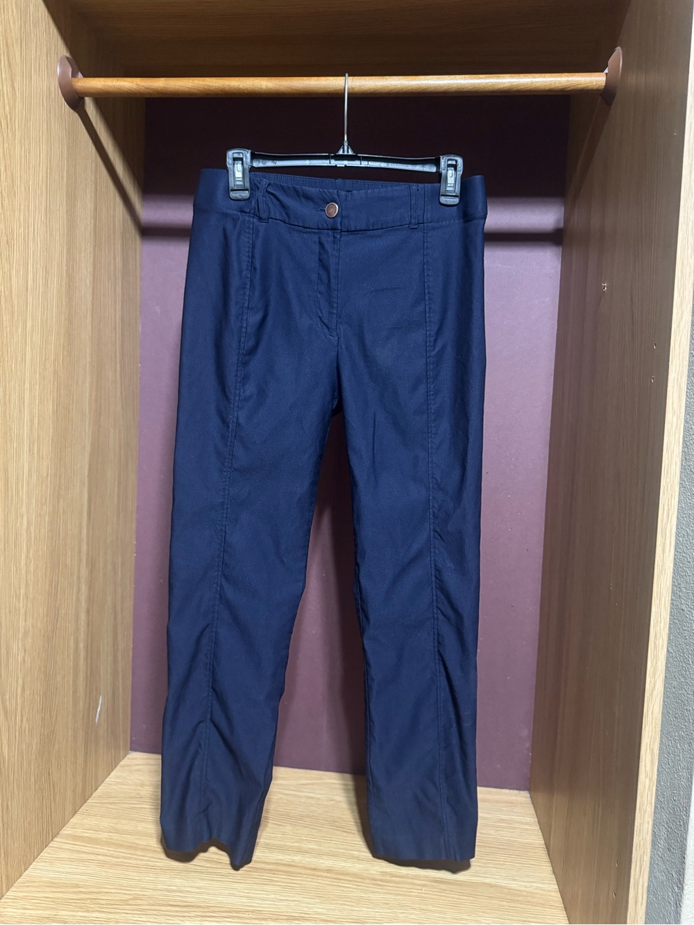 Rafaella Women’s Navy Blue Straight Leg Dress Pants Size 10
